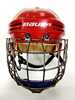 Шлем с маской BAUER BHH 4500 M RED - Интернет-магазин Б/У хоккейной экипировки T-HOCKEY