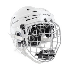 Шлем с маской ЗАРЯД APEX белый M (55-58 см) - Интернет-магазин Б/У хоккейной экипировки T-HOCKEY