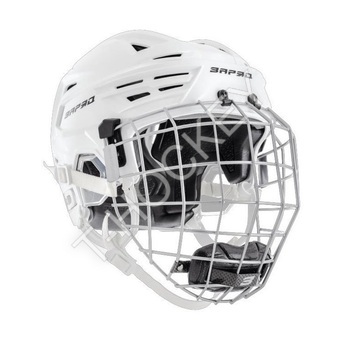 Шлем с маской ЗАРЯД APEX белый S (52-55 см) - Интернет-магазин Б/У хоккейной экипировки T-HOCKEY